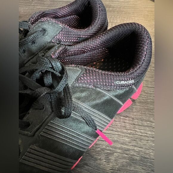 Adidas CC Ride Black and Pink Clima Cool Sneakers Size 8.5 - Picture 6 of 12